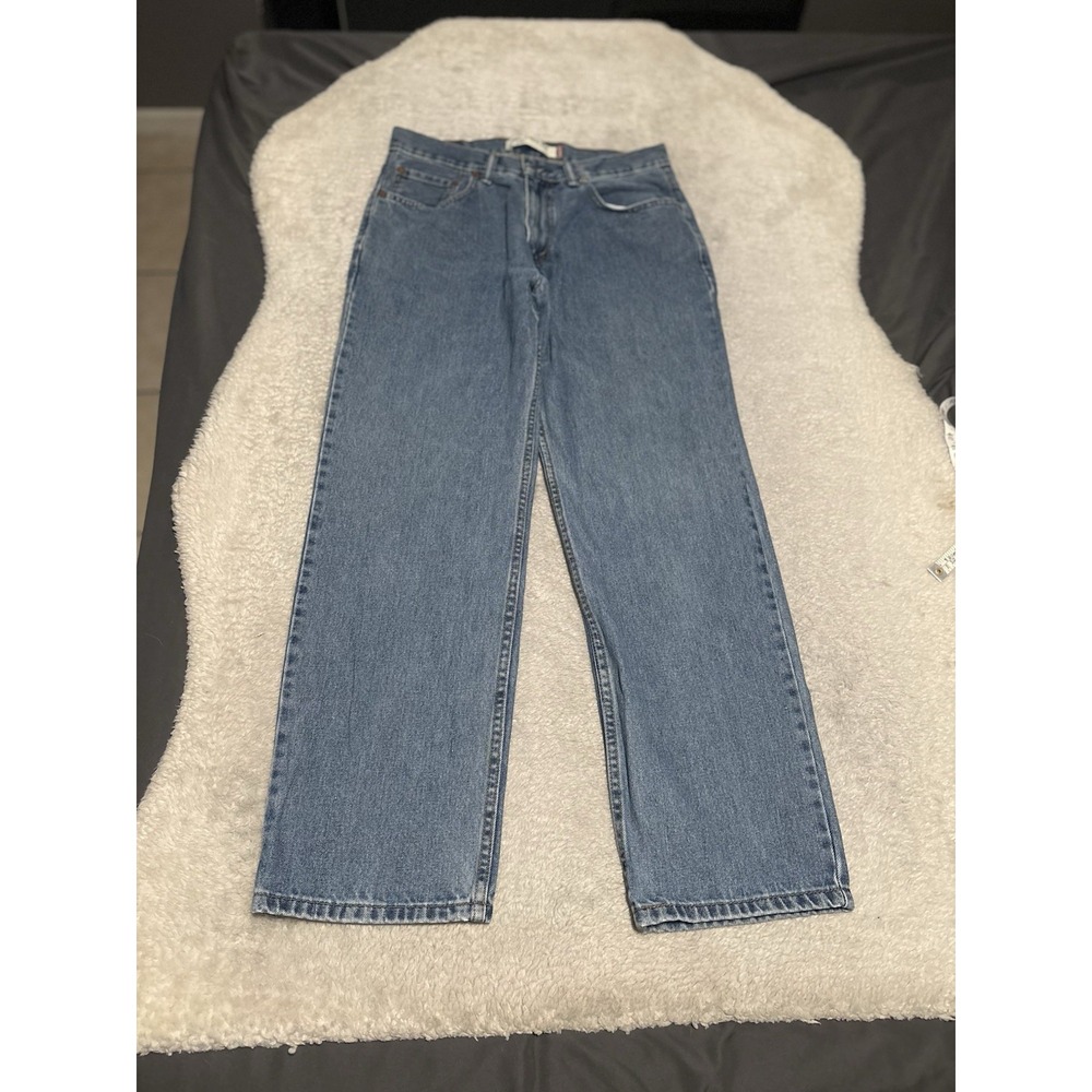 Levi's 550 Relaxed Fit Men's Blue Denim Jeans Size 32x30 Vintage Y2K